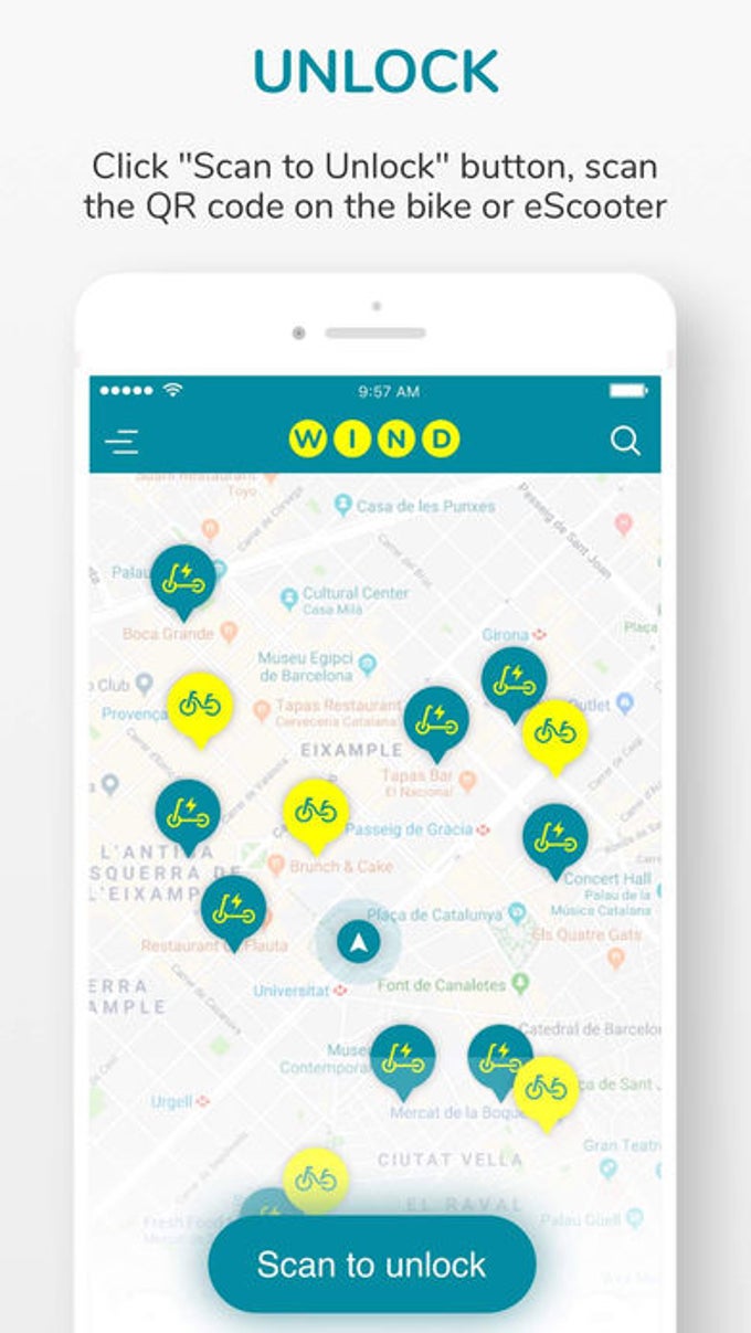 WIND - Smart E-Scooter Sharing