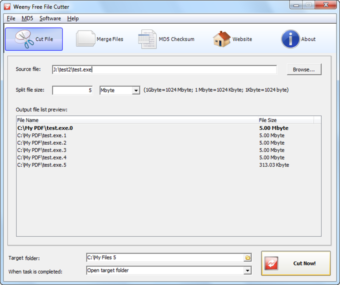 Weeny Free File Cutter Weeny Free File Cutter