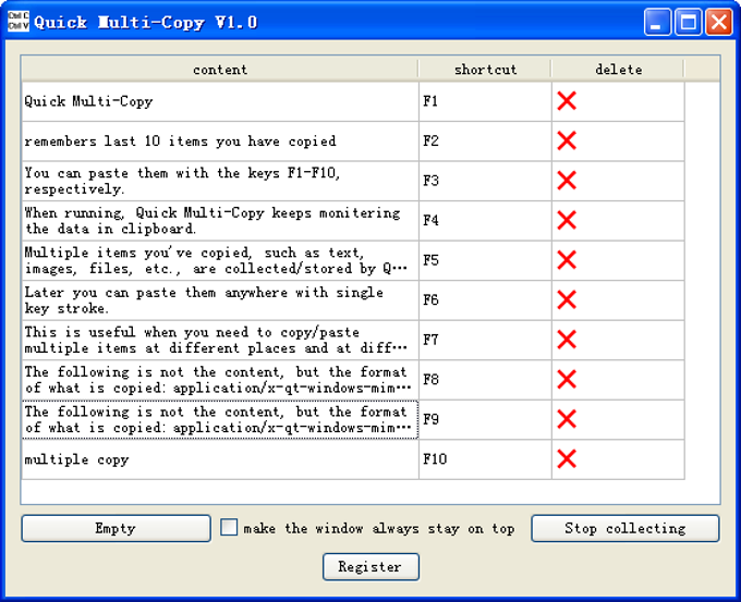 Quick Multi-Copy Quick Multi-Copy