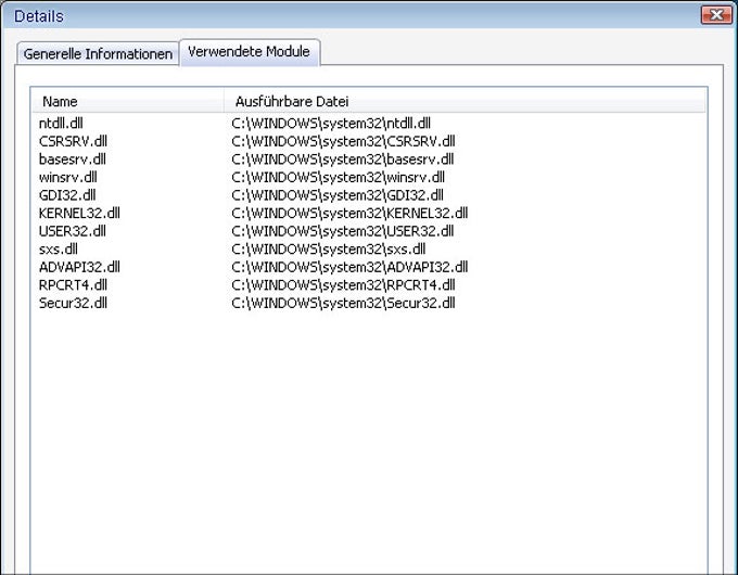 Security Process Explorer Security Process Explorer