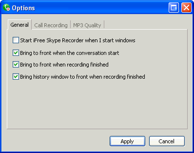 iFree Skype Recorder iFree Skype Recorder