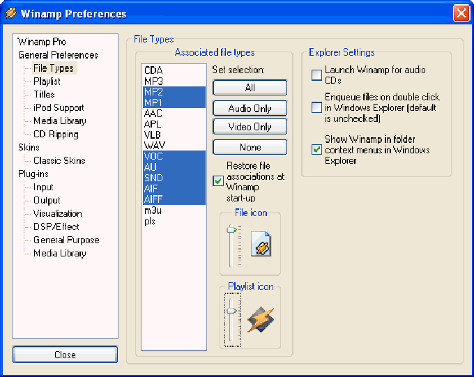 Portable Winamp Portable Winamp