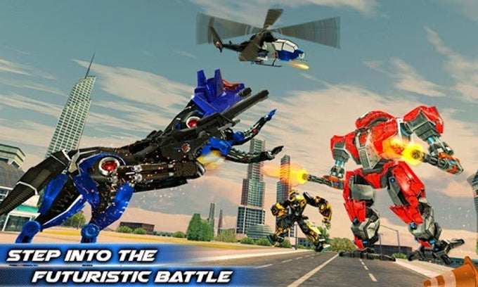 Air Force Transform Robot Cop Wolf Helicopter Game Air Force Transform Robot Cop Wolf Helicopter Game