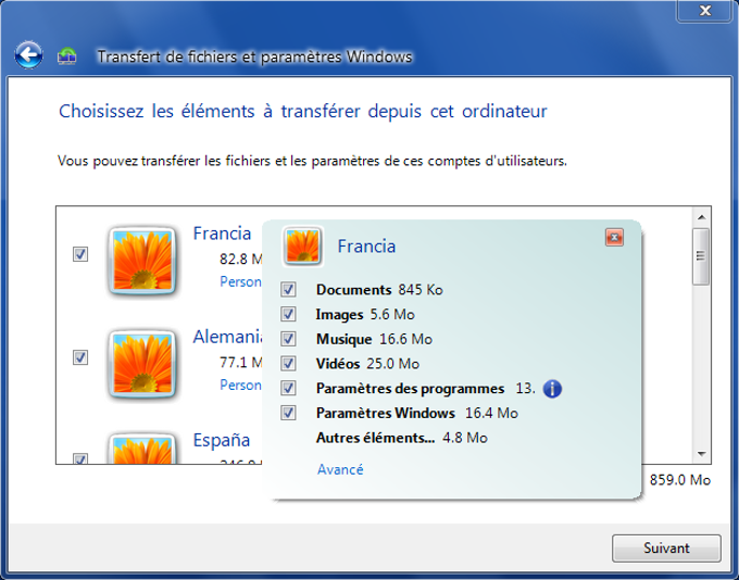 Windows 7 Easy Transfer (Windows) Télécharger