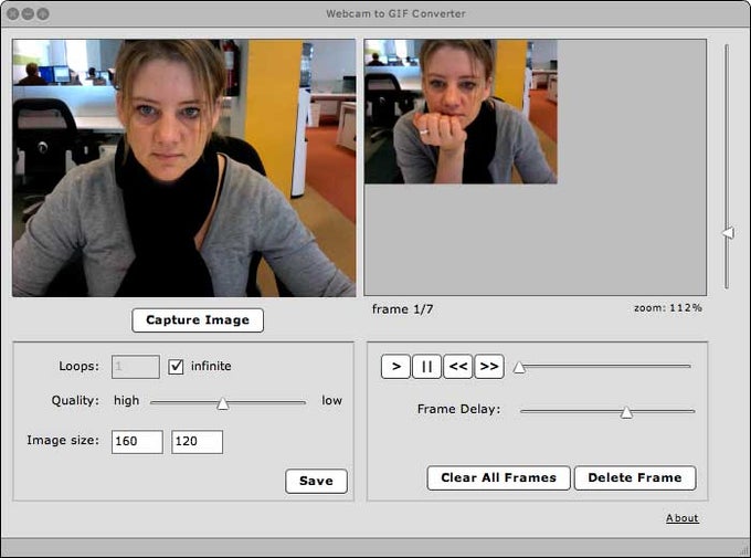 Webcam to GIF Webcam to GIF