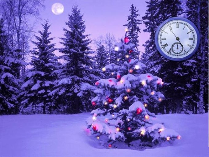 Christmas Clock ScreenSaver Christmas Clock ScreenSaver