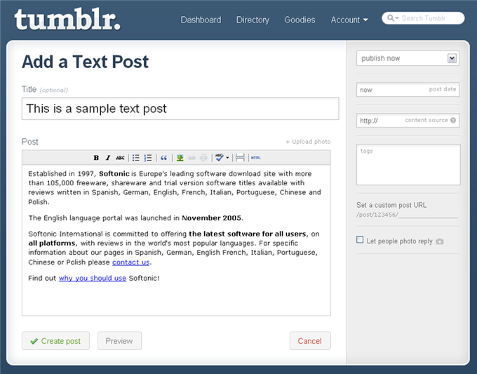 Tumblr Tumblr