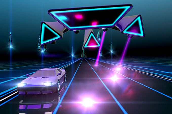 Neon Drive - '80s style arcade