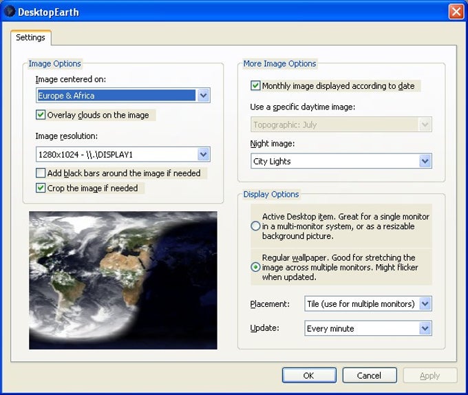 Desktop Earth Desktop Earth