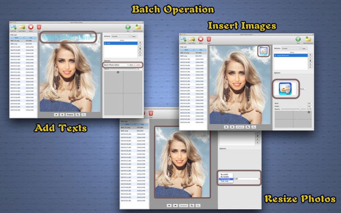 Batch Photo Editor - Watermark, Resize and Effects Batch Photo Editor - Watermark, Resize and Effects