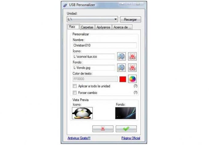USB Personalizer USB Personalizer