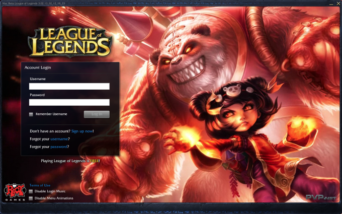 is league of legends for mac