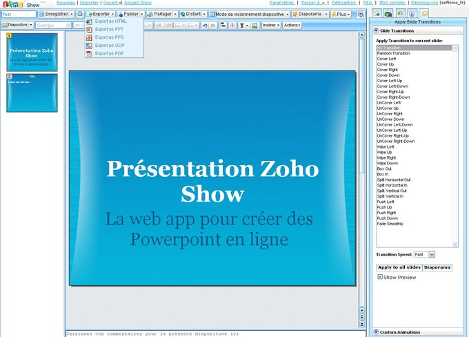 Zoho Show Zoho Show