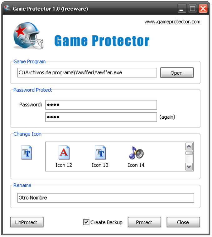 Game protector не открывает приложение после ввода пароля