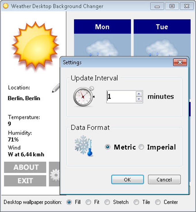 Weather Desktop Background Changer Weather Desktop Background Changer