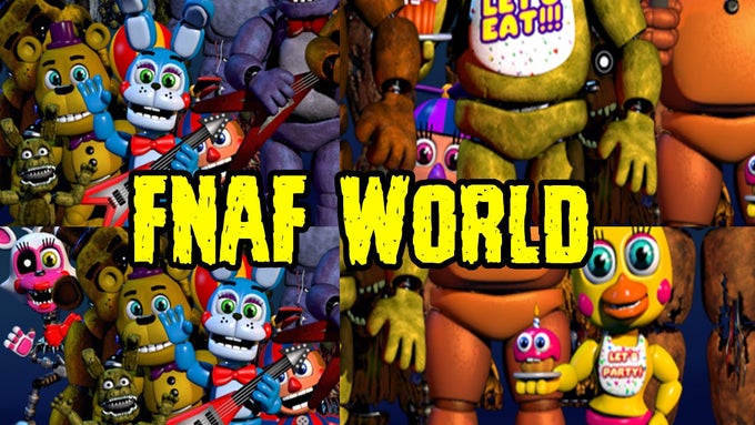 FNAF World Halloween Edition - any% Medium in 10:39! (WR) 