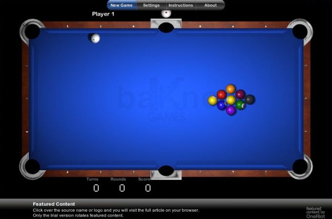 Billiards online - eventkiza