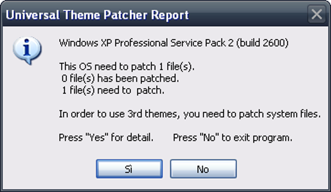 The Pathcher Universal Theme Patcher: Patch System Files – RUNG