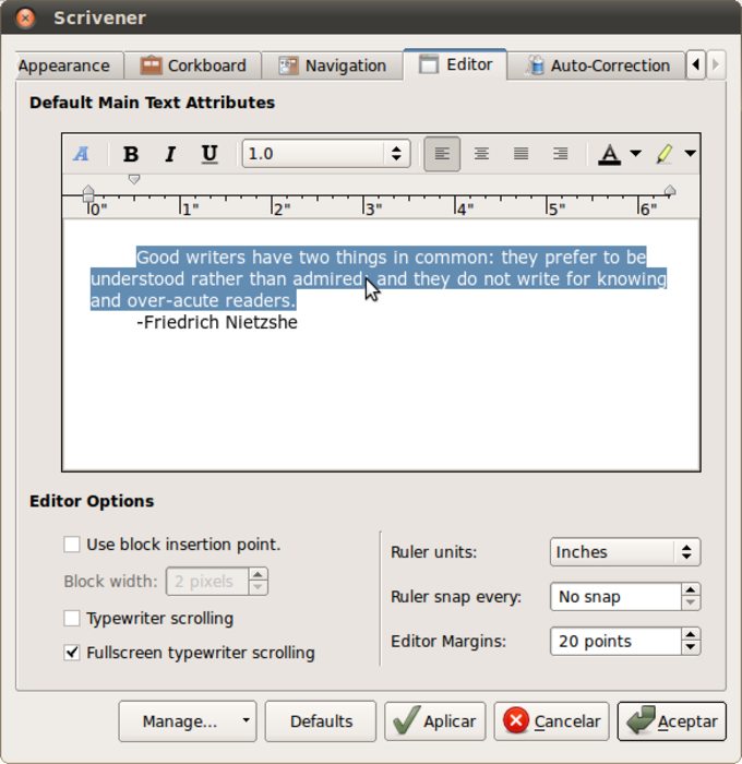 Scrivener para Mac vs Scrivener para Windows