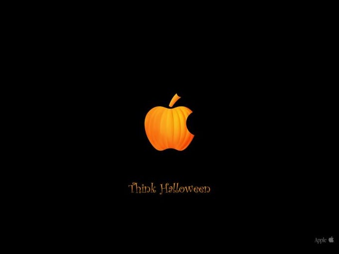 Think Halloween Papel de parede