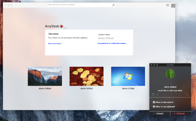anydesk for mac os 10.10.5