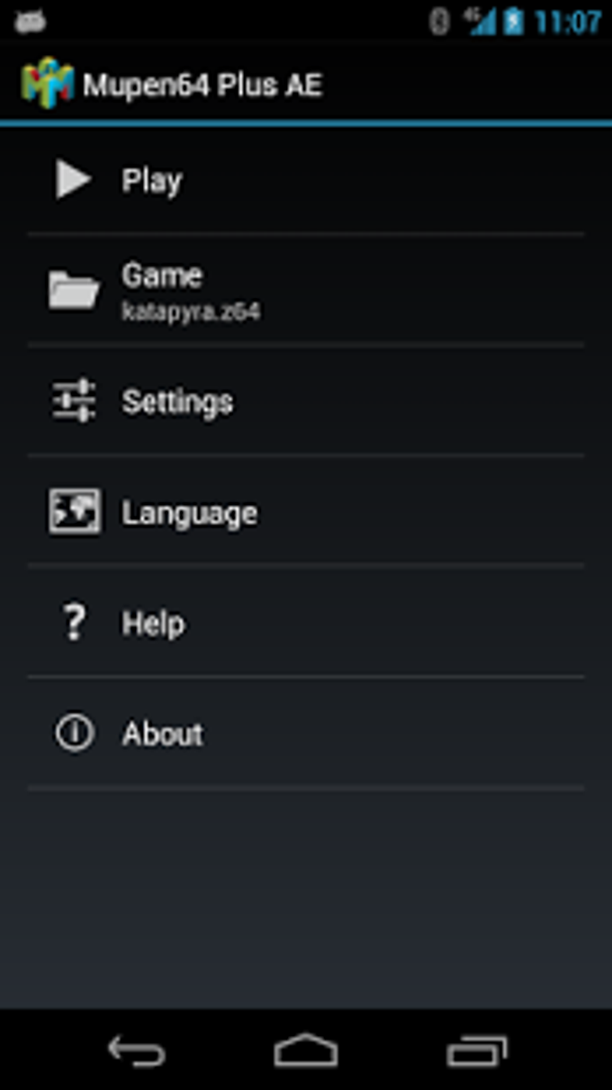 Mupen64Plus AE N64 Emulator Mupen64Plus AE N64 Emulator