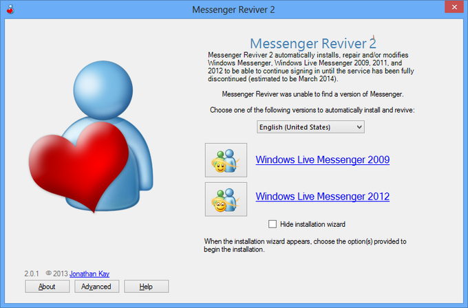 Messenger Reviver Messenger Reviver