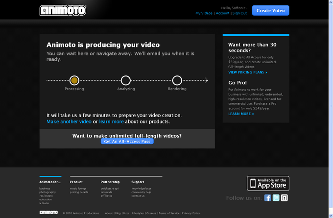 Animoto Animoto
