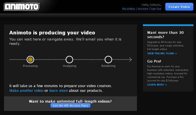 Animoto Animoto