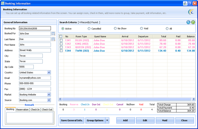 eZee FrontDesk - Hotel Management System eZee FrontDesk - Hotel Management System