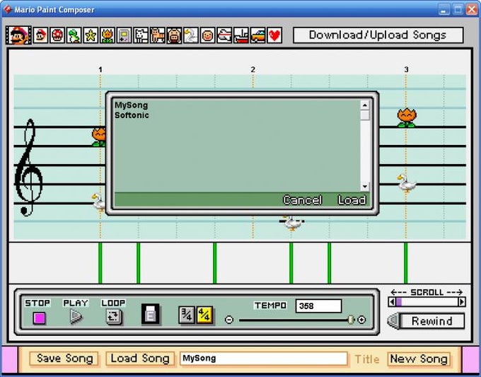 Mario Paint Composer Mario Paint Composer