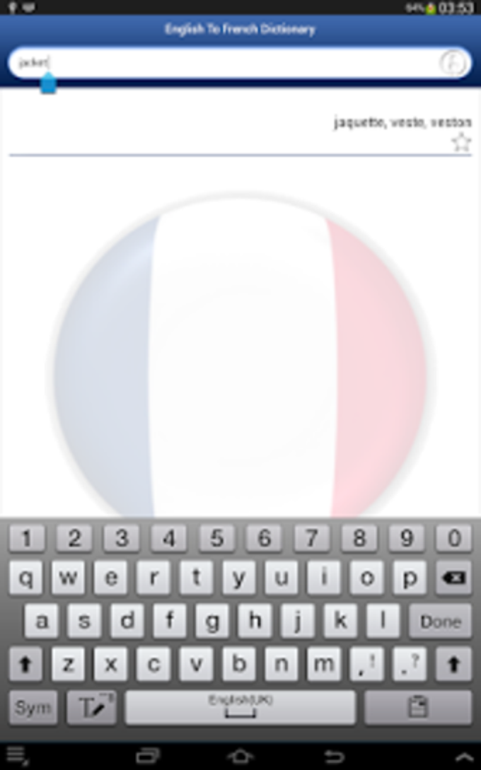English French Dictionary English French Dictionary
