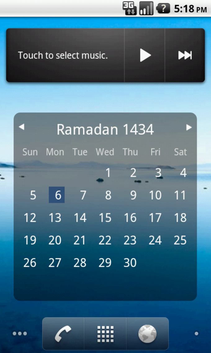 Hijri Calendar Widget for Android Download