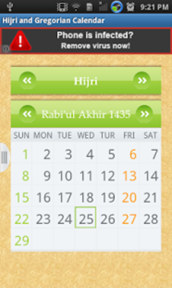 Hijri Calendar Widget APK for Android Download