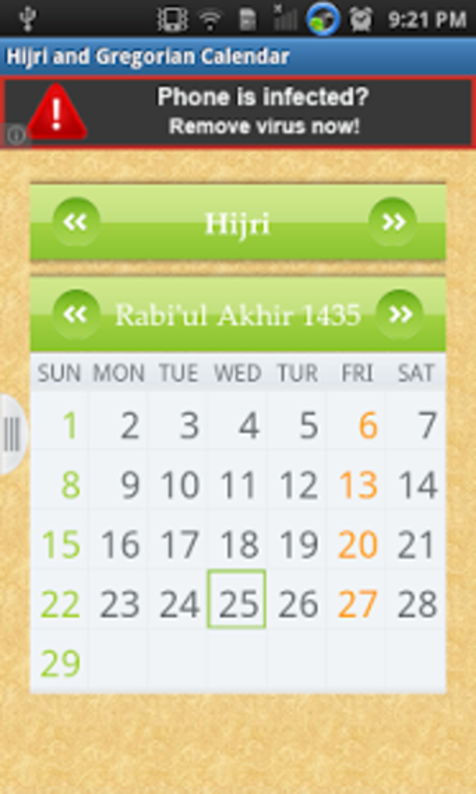 Hijri Calendar Widget APK For Android Download