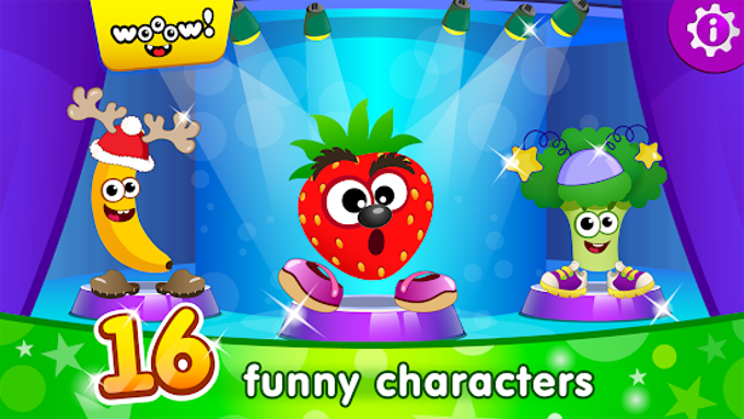 Funny Food! Jogo para crianças – Apps no Google Play