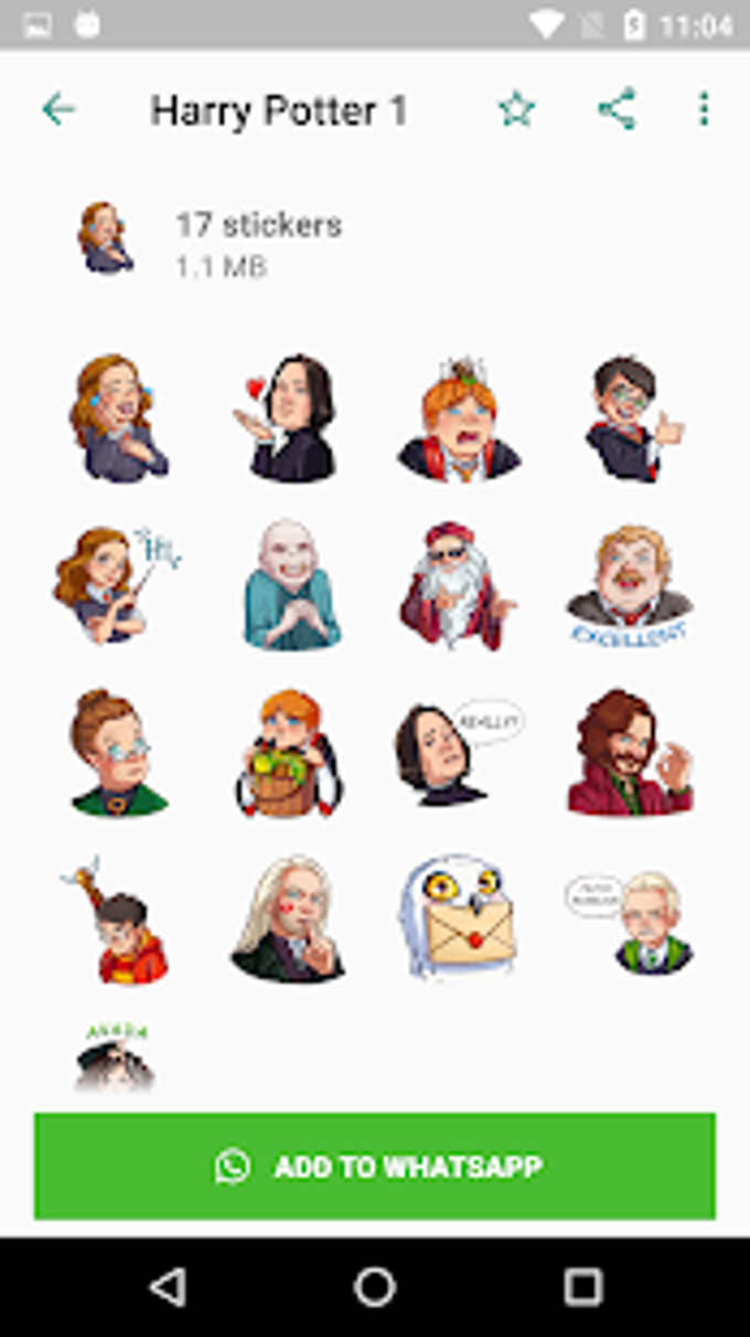  Harry  Potter  Stickers WhatsApp  WAStickerApps para Android 