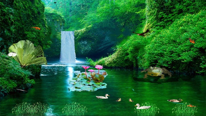 New Zealand Waterfall New Zealand Waterfall