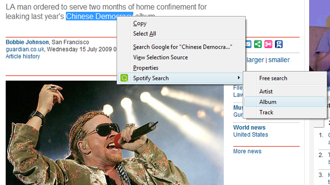 Spotify Search Spotify Search