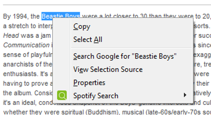Spotify Search Spotify Search