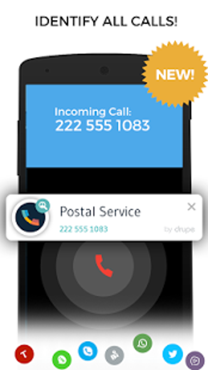 Contacts Phone Dialer: drupe Contacts Phone Dialer: drupe