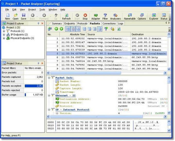 Packet Analyzer Packet Analyzer