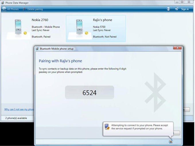 Microsoft Phone Data Manager Microsoft Phone Data Manager