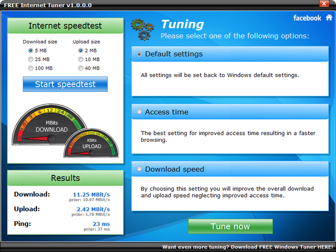 FREE Internet Tuner FREE Internet Tuner
