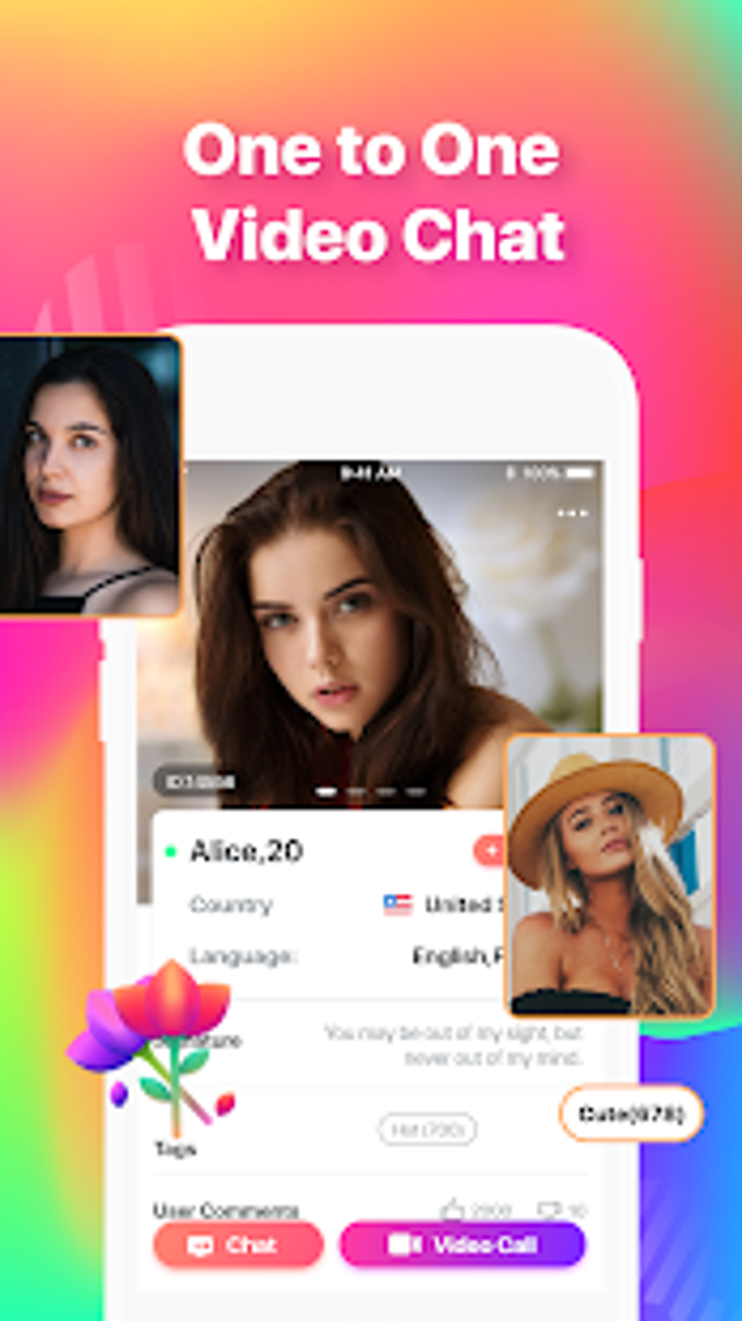 VVLive - Flirt Naughty Video Chat Online для Android — Скачать