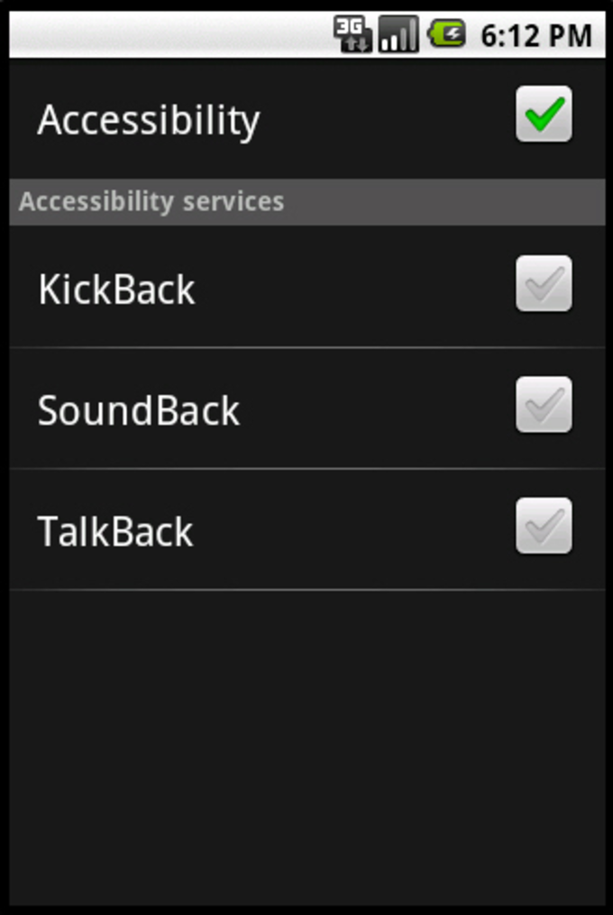 talkback app uninstall