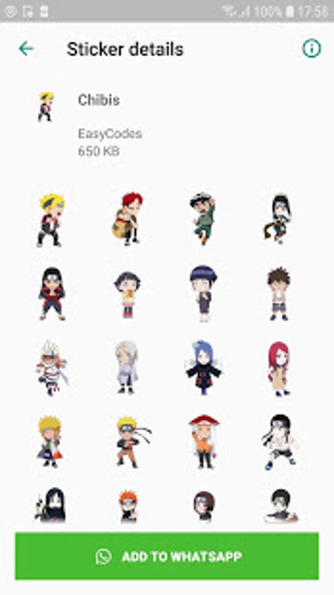Stickers Naruto for WhatsApp