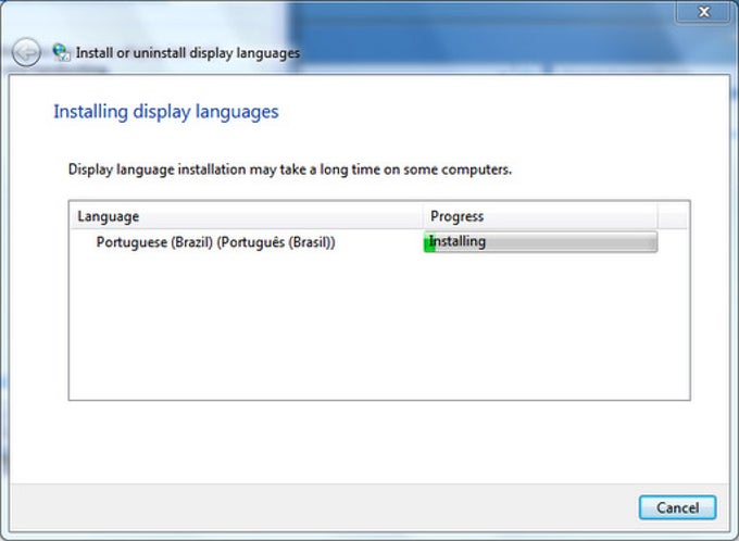 Windows Seven Language Pack Windows Seven Language Pack