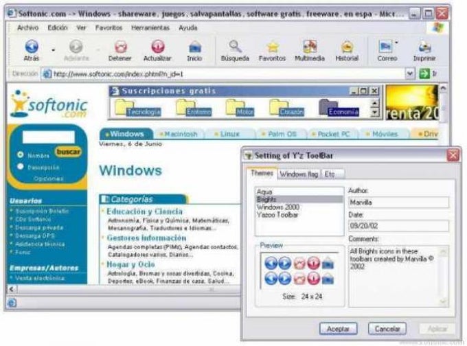 Y'z ToolBar Y'z ToolBar