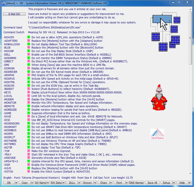 System Information Viewer System Information Viewer